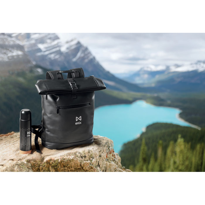 BAI ROLL - Laptop PU Rolltop backpack