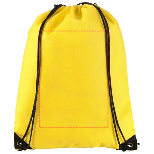 Evergreen non-woven drawstring bag 5L
