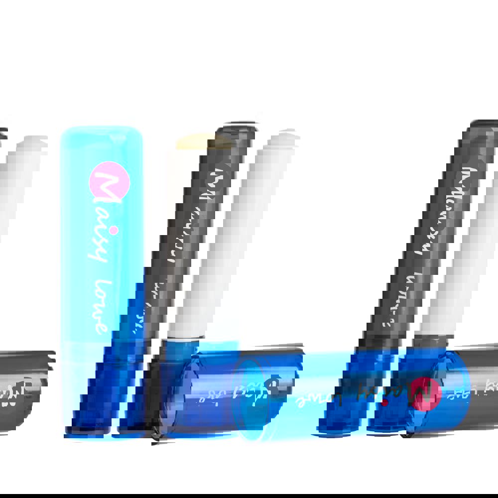 Lip balm - Blue polished