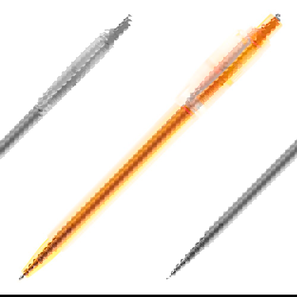 Ball pen Baron '03 Ice Frosty - Ecru / Orange