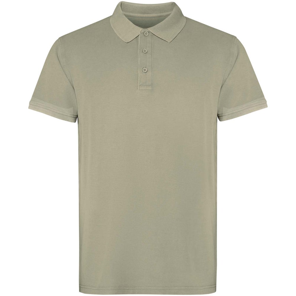 Cobain short sleeve unisex polo - Khaki