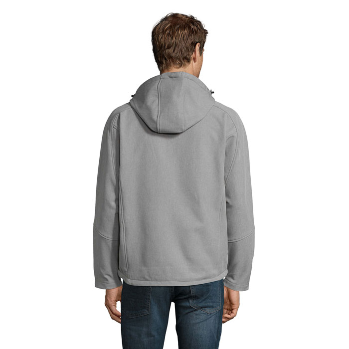 REPLAY MEN - REPLAY MEN HOODED SOFTSHELL
