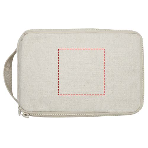 Pack 500 g/m² Aware™ recycled toiletry organiser