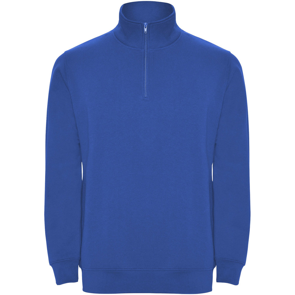 Aneto Pullover mit Viertelreißverschluss - royalblau
