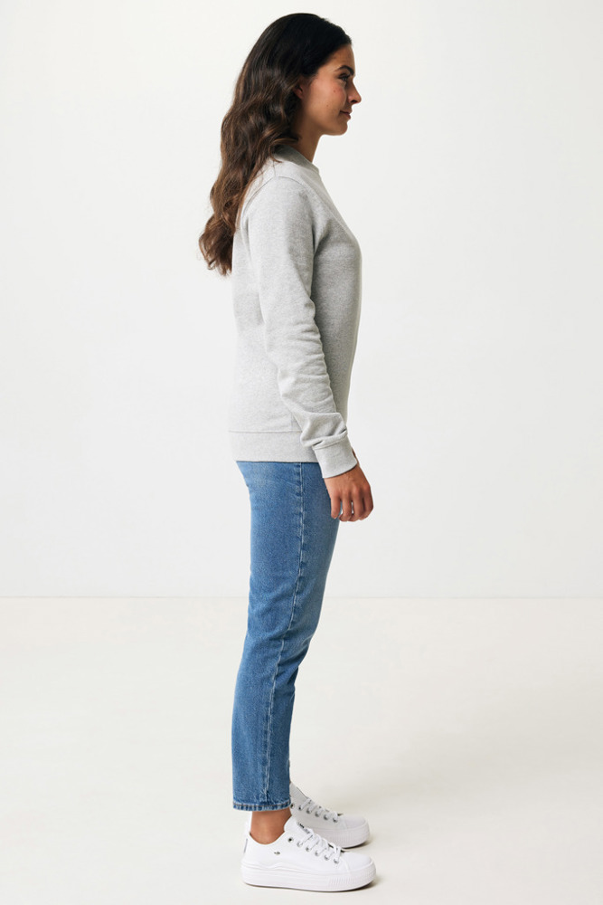 IQONIQ Denali recycled cotton crew neck undyed