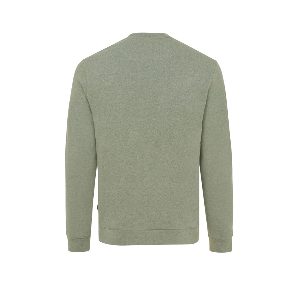 IQONIQ Denali recycled cotton crew neck undyed