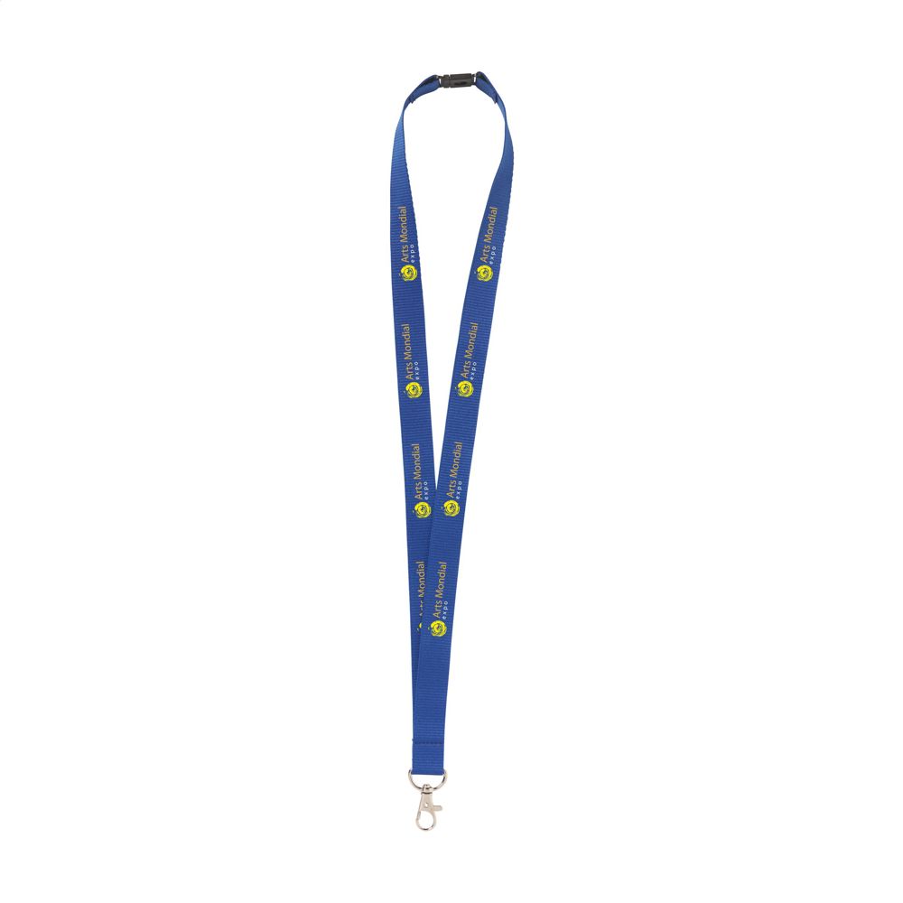KeyCord Budget Safety 2 cm Schlüsselband - blau