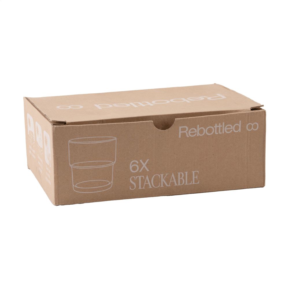 Rebottled® Stackable 100% recycled