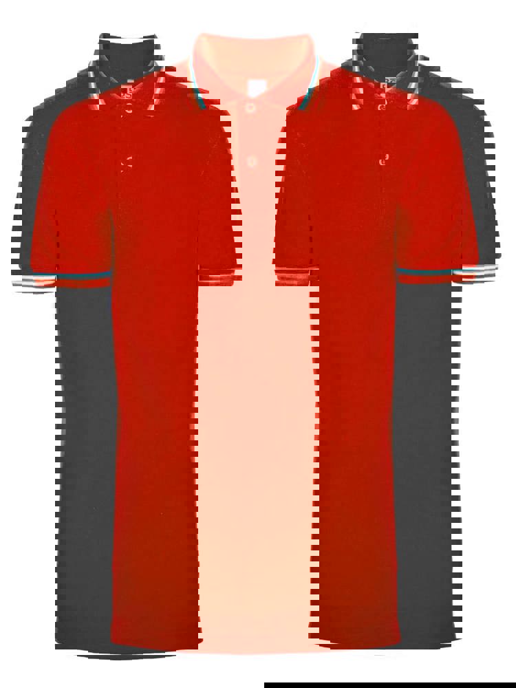 BS Italy polo, 200 gr/m² - Red (PMS 186c)