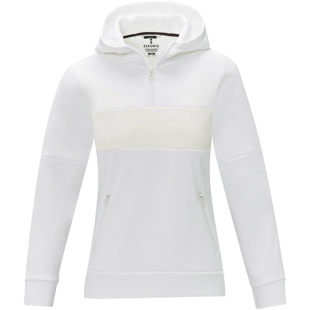 Sayan women's half zip anorak hooded sweater
