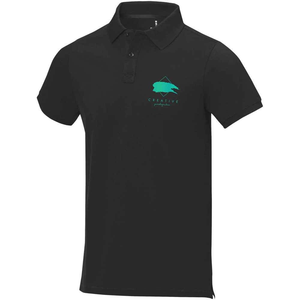 Calgary 200 g/m² herenpolo met korte mouwen