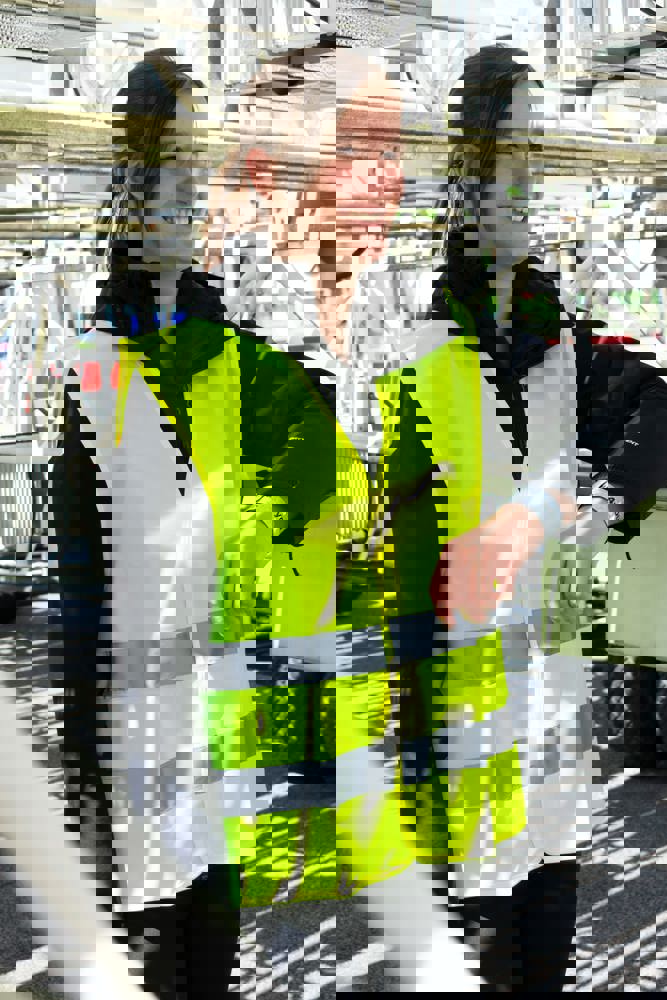 Safety jacket rPET - EN 20471