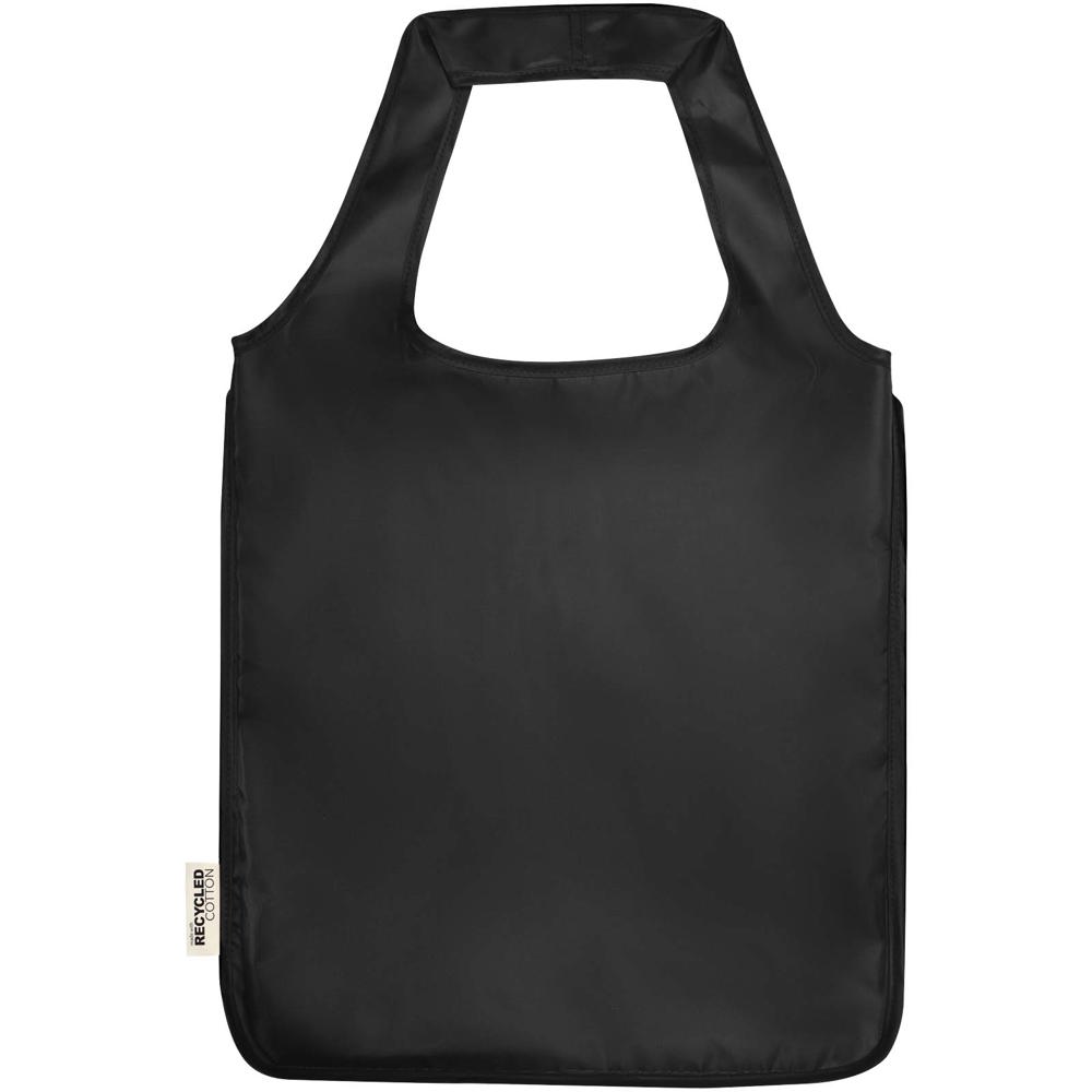 Ash RPET large foldable tote bag 14L