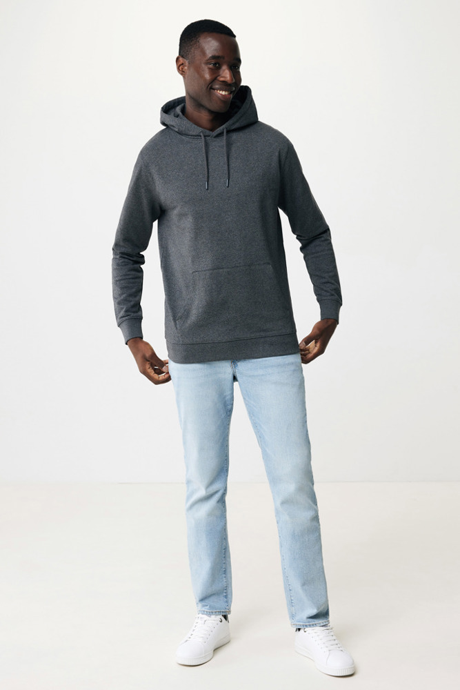 IQONIQ Torres recycled cotton hoodie undyed