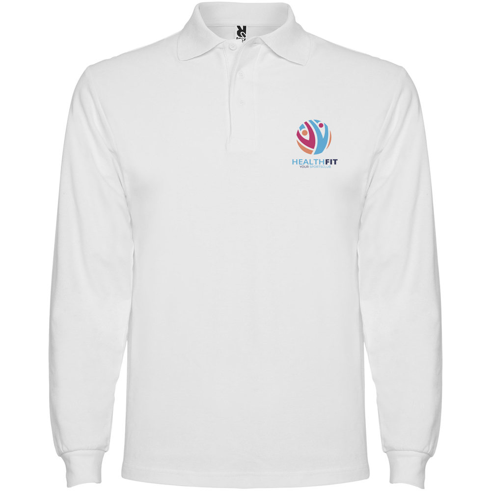 Estrella long sleeve men's polo