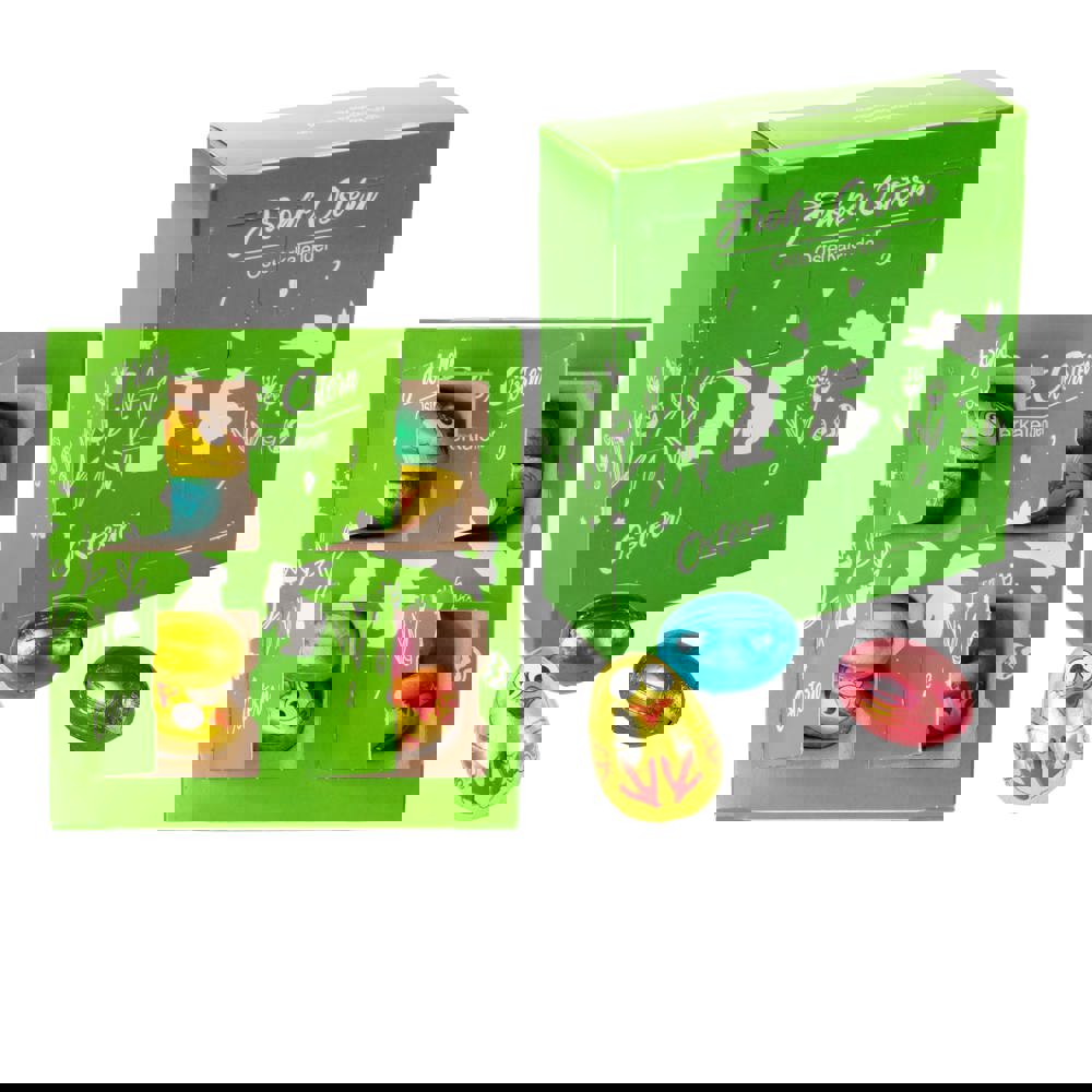 4-compartment Easter counter down calendar