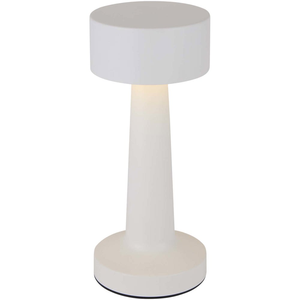 Aludra rechargeable dimmable table lamp with 3 light modes - White