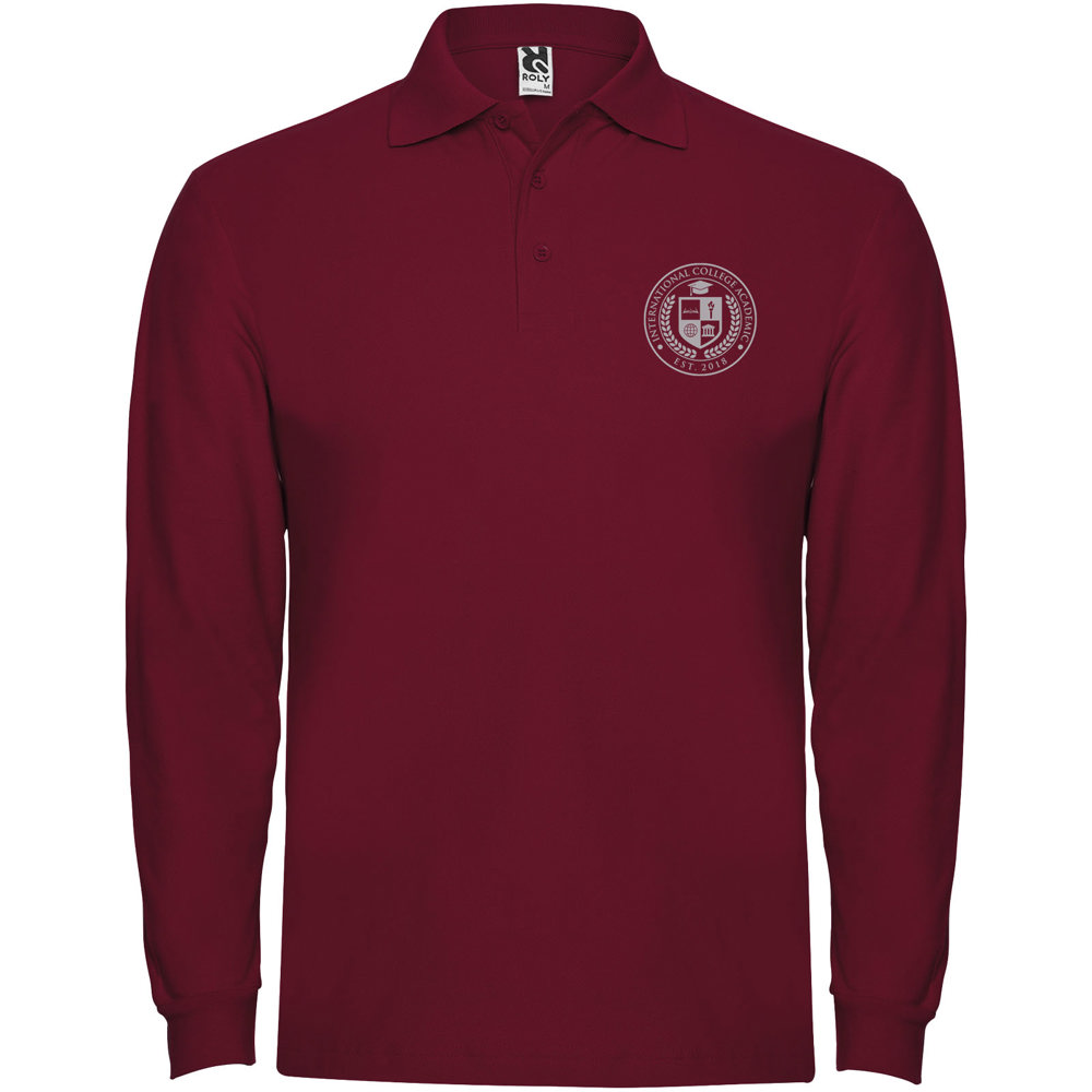 Estrella long sleeve men's polo