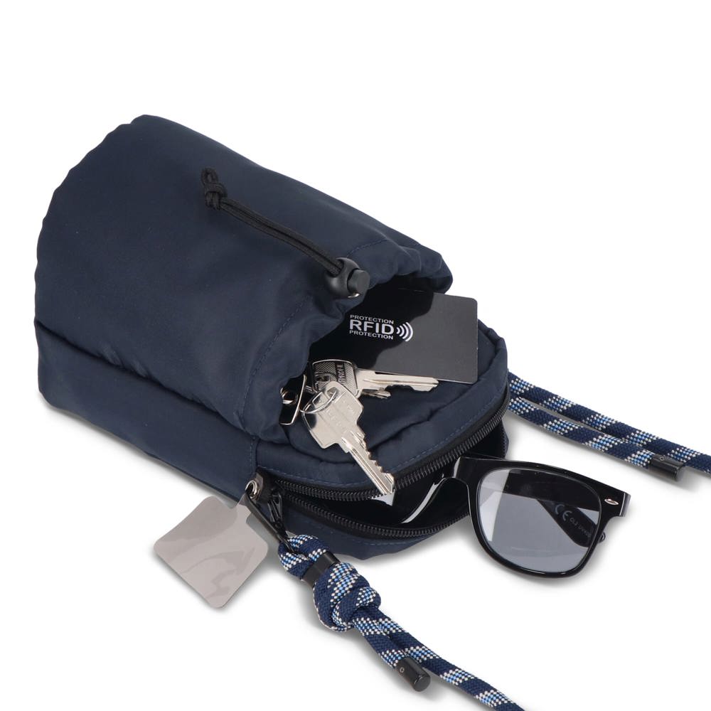 Crossbody Flaschenhalter-Tasche mit Paracord-Gurt