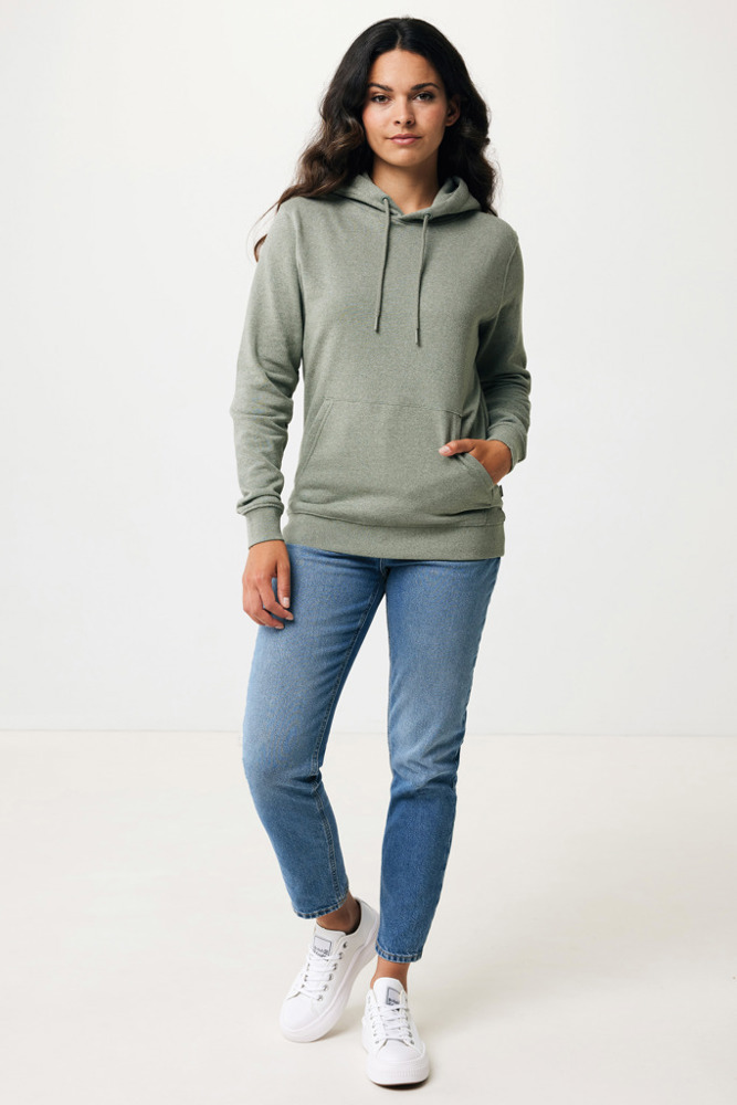 IQONIQ Torres recycled cotton hoodie undyed