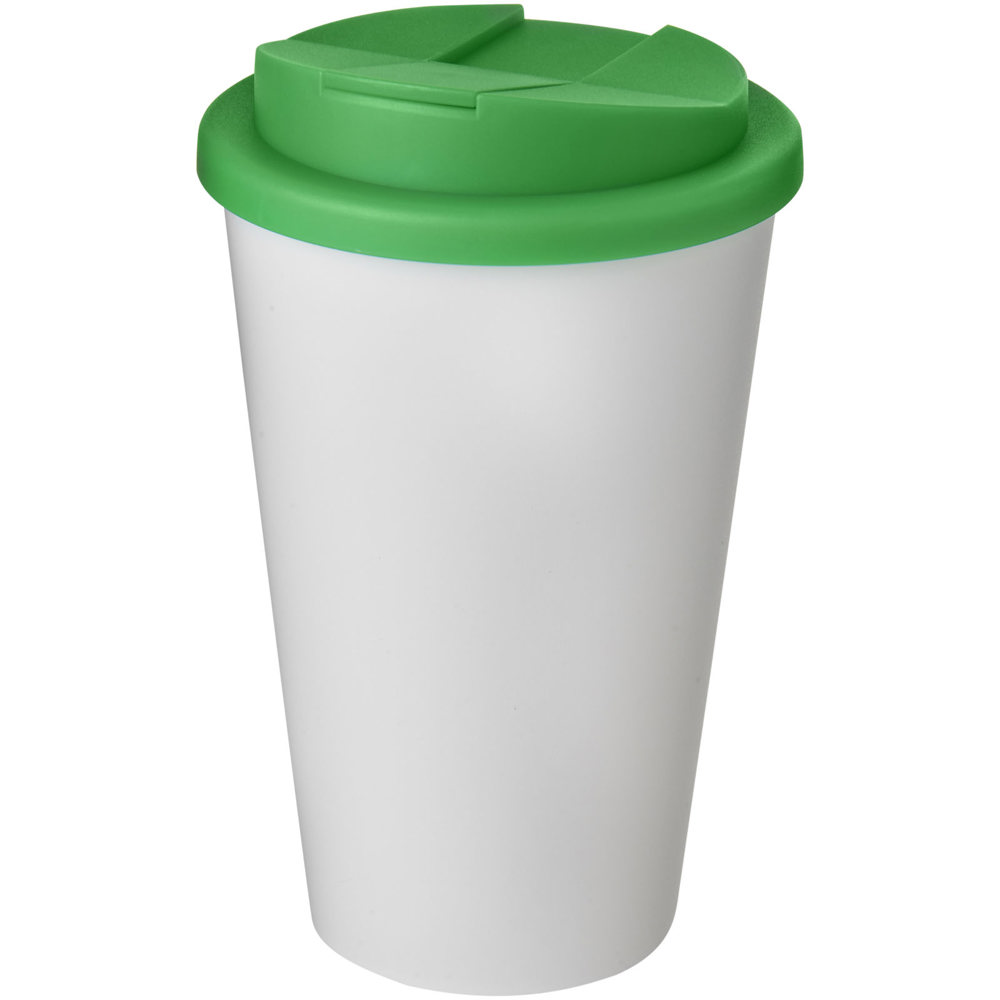 Americano® 350 ml tumbler with spill-proof lid - White, Green