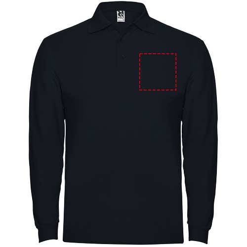 Estrella long sleeve men's polo