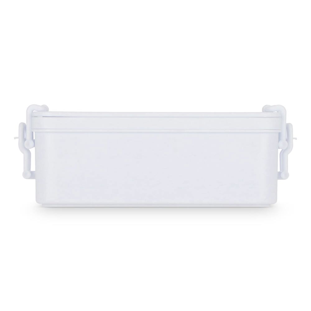 Double layer Lunch Box with Cutlery