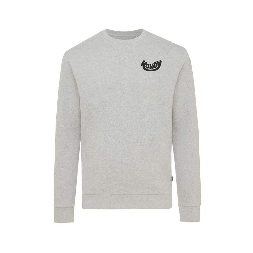 IQONIQ Denali recycled cotton crew neck undyed