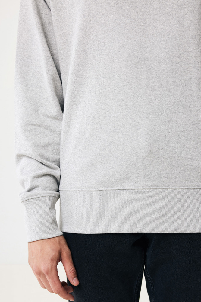 IQONIQ Kruger Relax-Rundhals-Sweater aus recycelt. Baumwolle