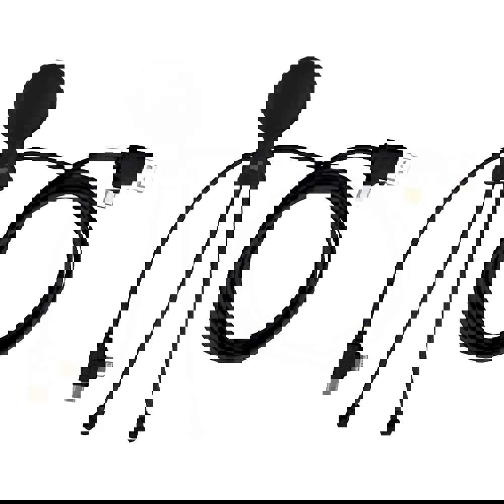 2089 | Xoopar Mr. Bio Long Power Delivery Cable with data transfer - Black