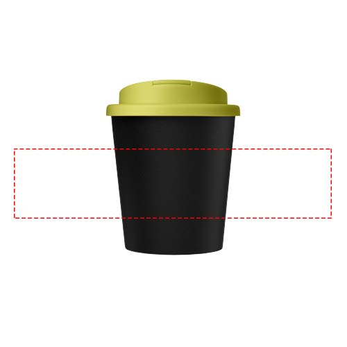 Americano® Espresso Eco 250 ml recycled tumbler with spill-proof lid 
