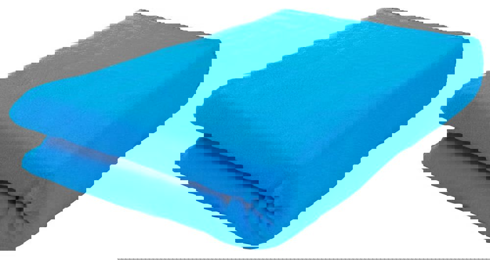 Fleeceplaid 150x120 cm, 250 gr/m² - Mid-blue (2191C) / Mid-blue