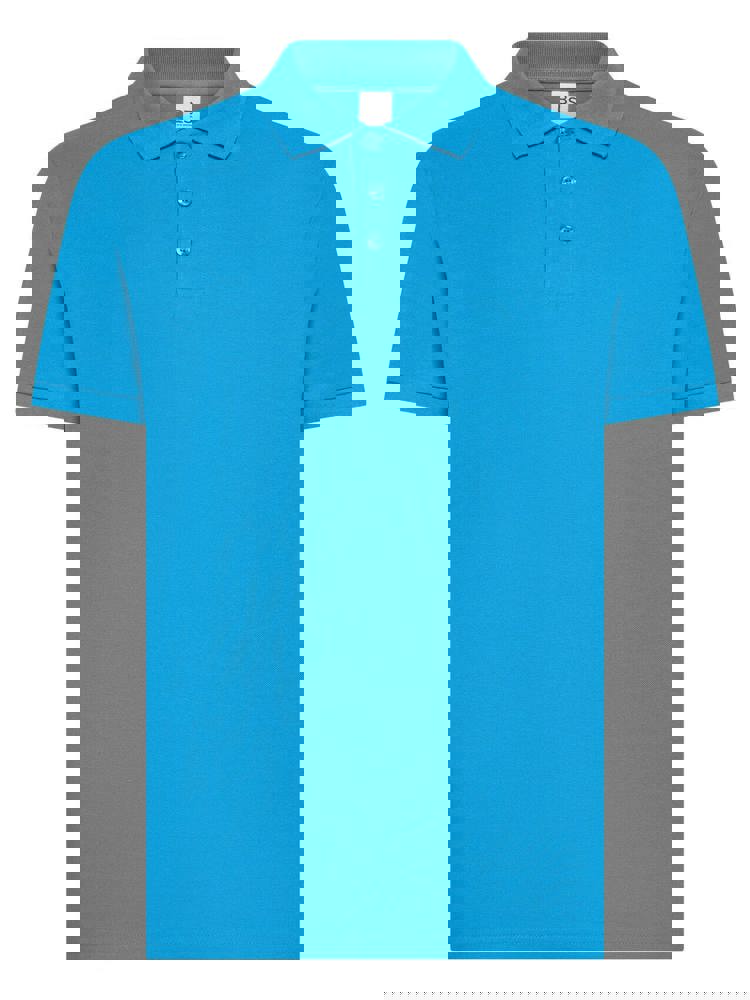 BS Evolution polo shirt, 180 gr/m² - Sea Breeze (Not Avalaible)