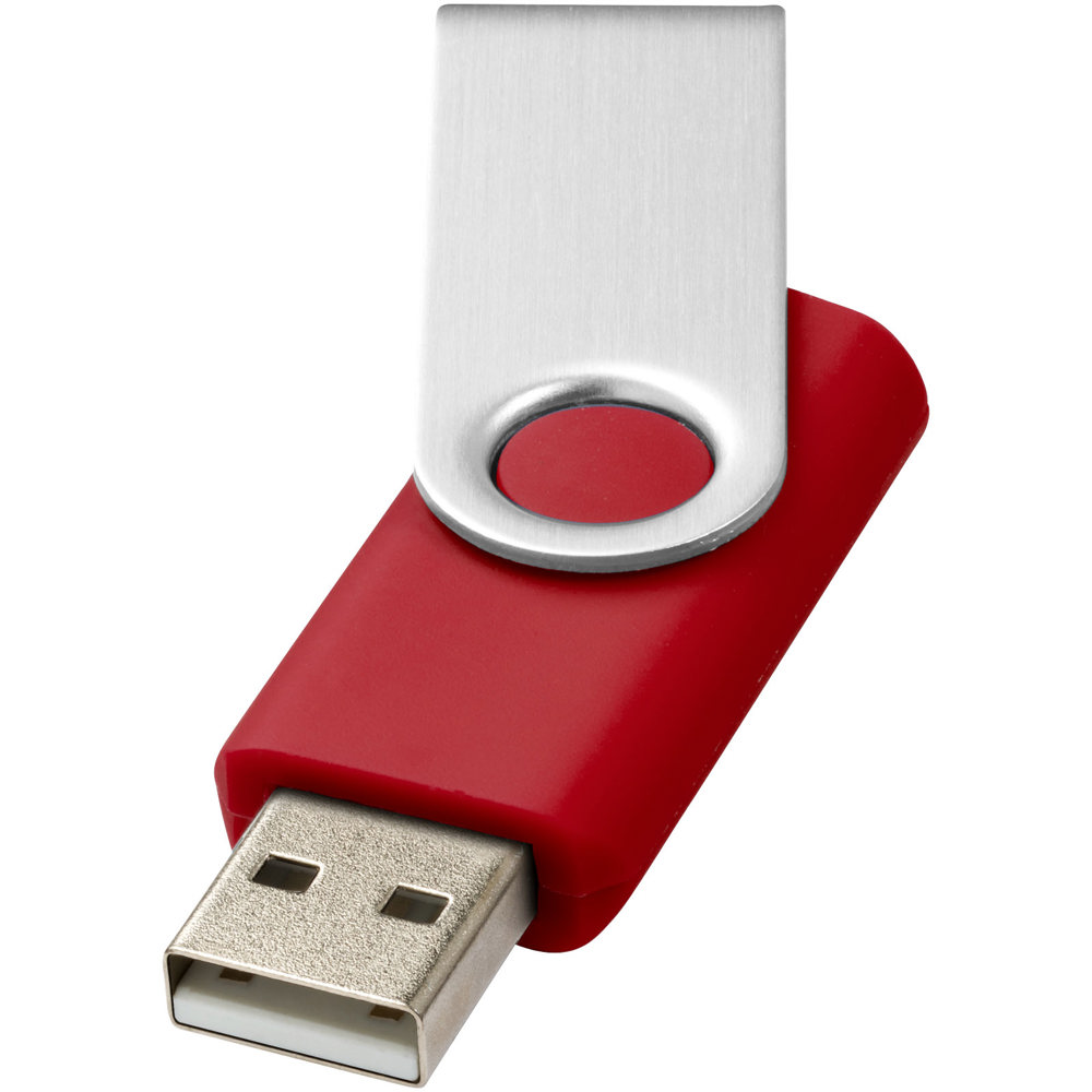 Rotate-basic 2GB USB flash drive - Red, Silver