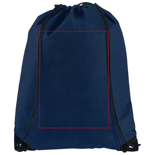 Evergreen non-woven drawstring bag 5L