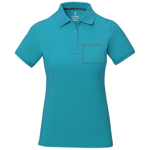 Calgary short sleeve women's polo