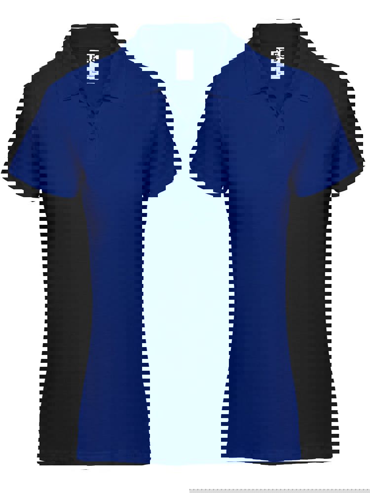 BS Evolution women's polo, 180 gr/m² - Royal blue (PMS 2145C)