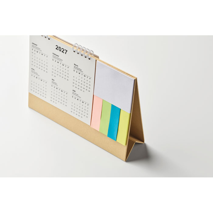CALENDOO - Desk calendar with memo pad