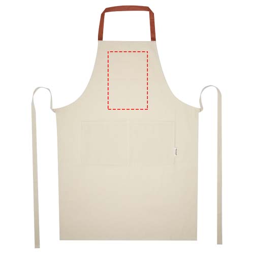 Nia 200 g/m² Schürze aus recycelter Baumwolle