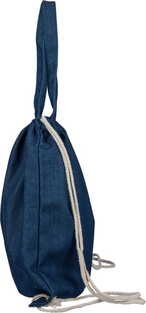 Recycled denim drawstring bag Dex