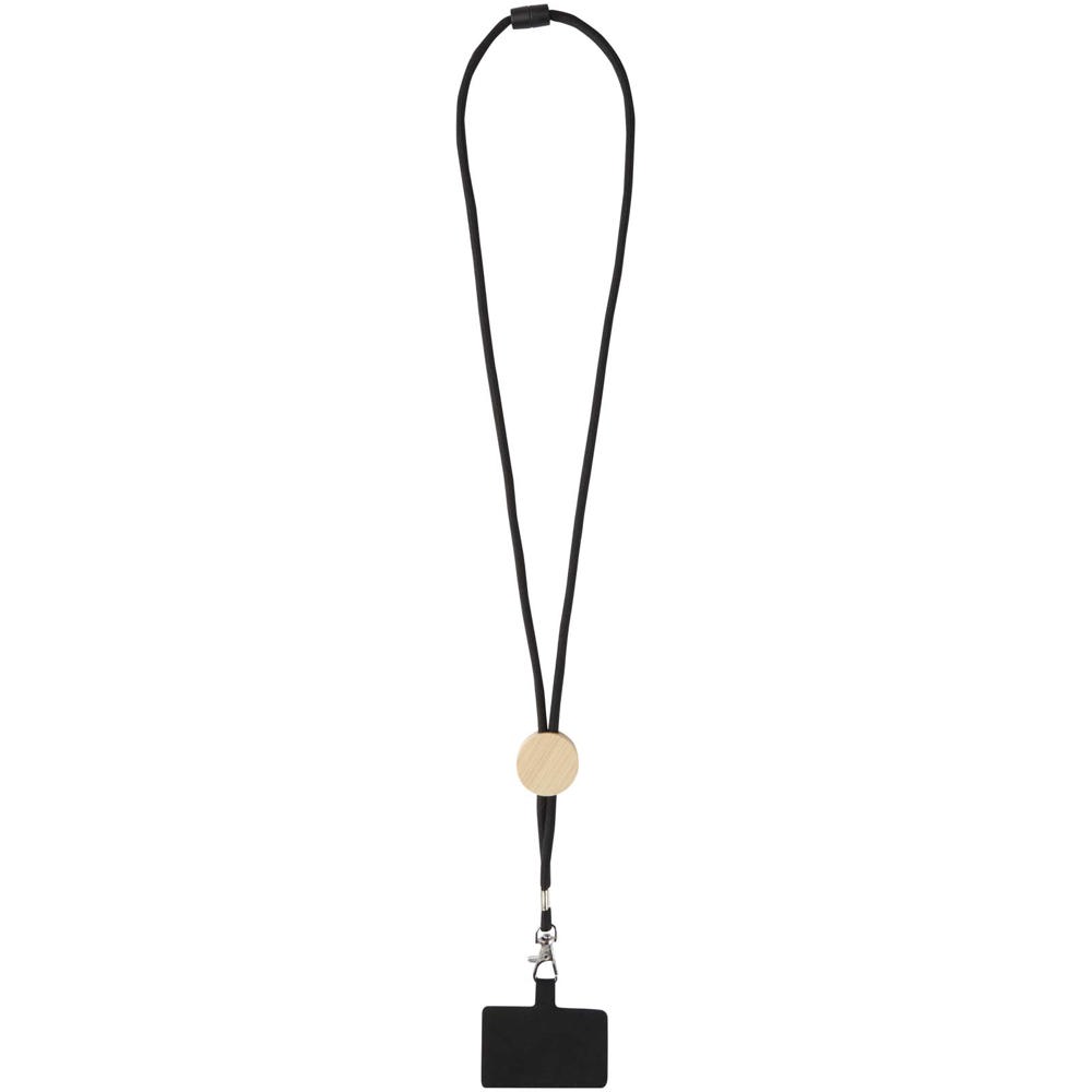 Adhab smartphone lanyard with bamboo details
