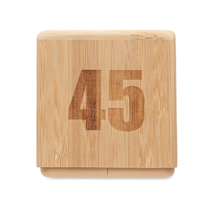 CURT - Bamboo twist snooze timer