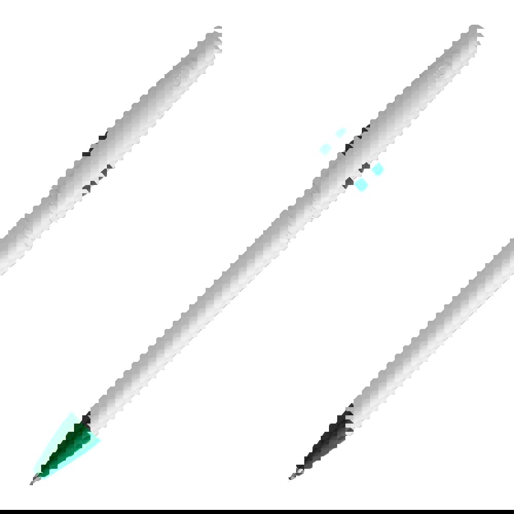 Ball pen Nora hardcolour - White / Green