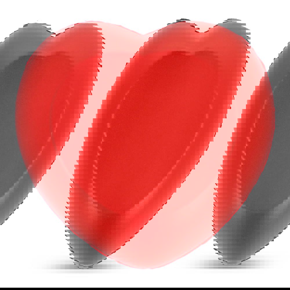 Anti-Stress-Herz - rot