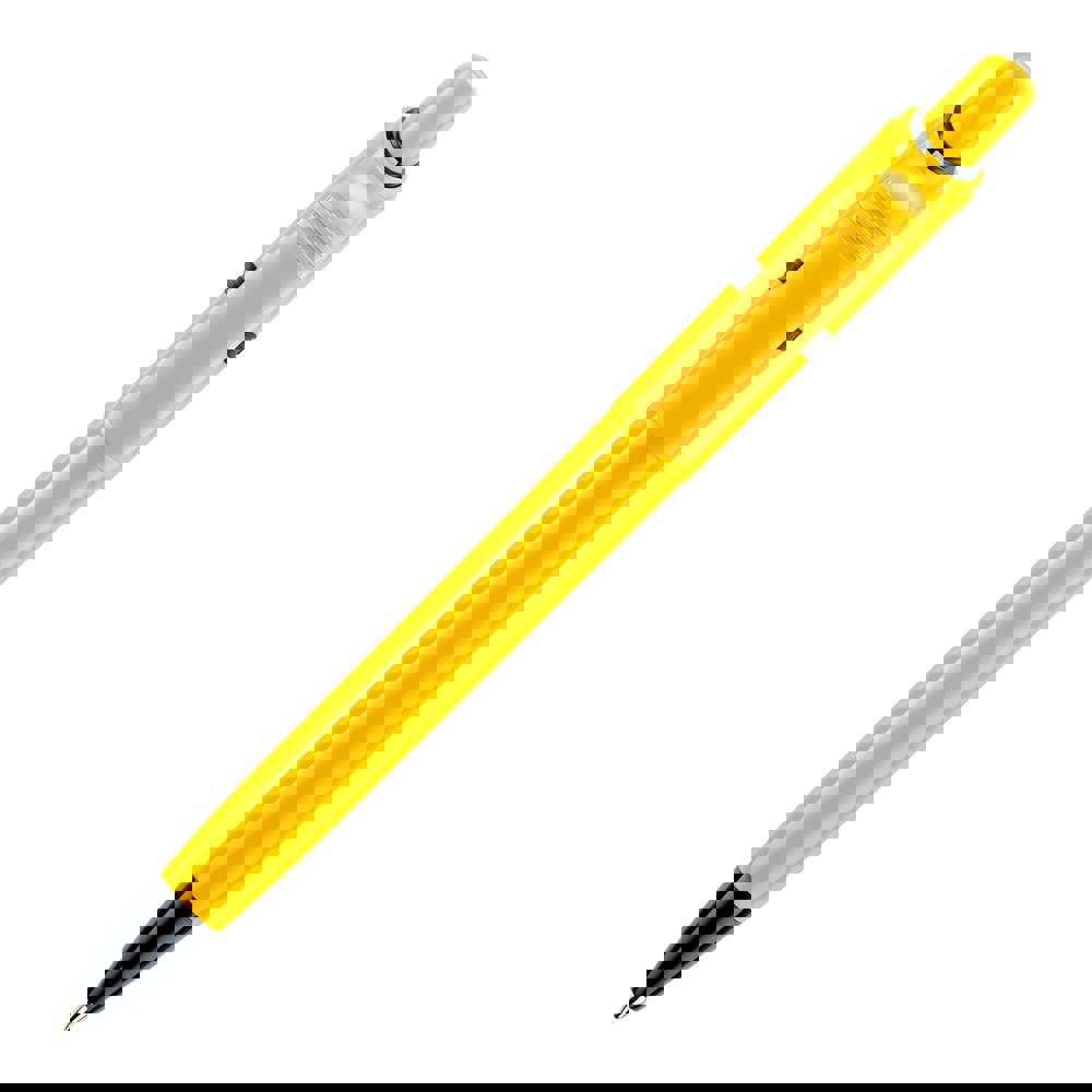 Ball pen Ducal Extra hardcolour (RX210 refill) - Yellow