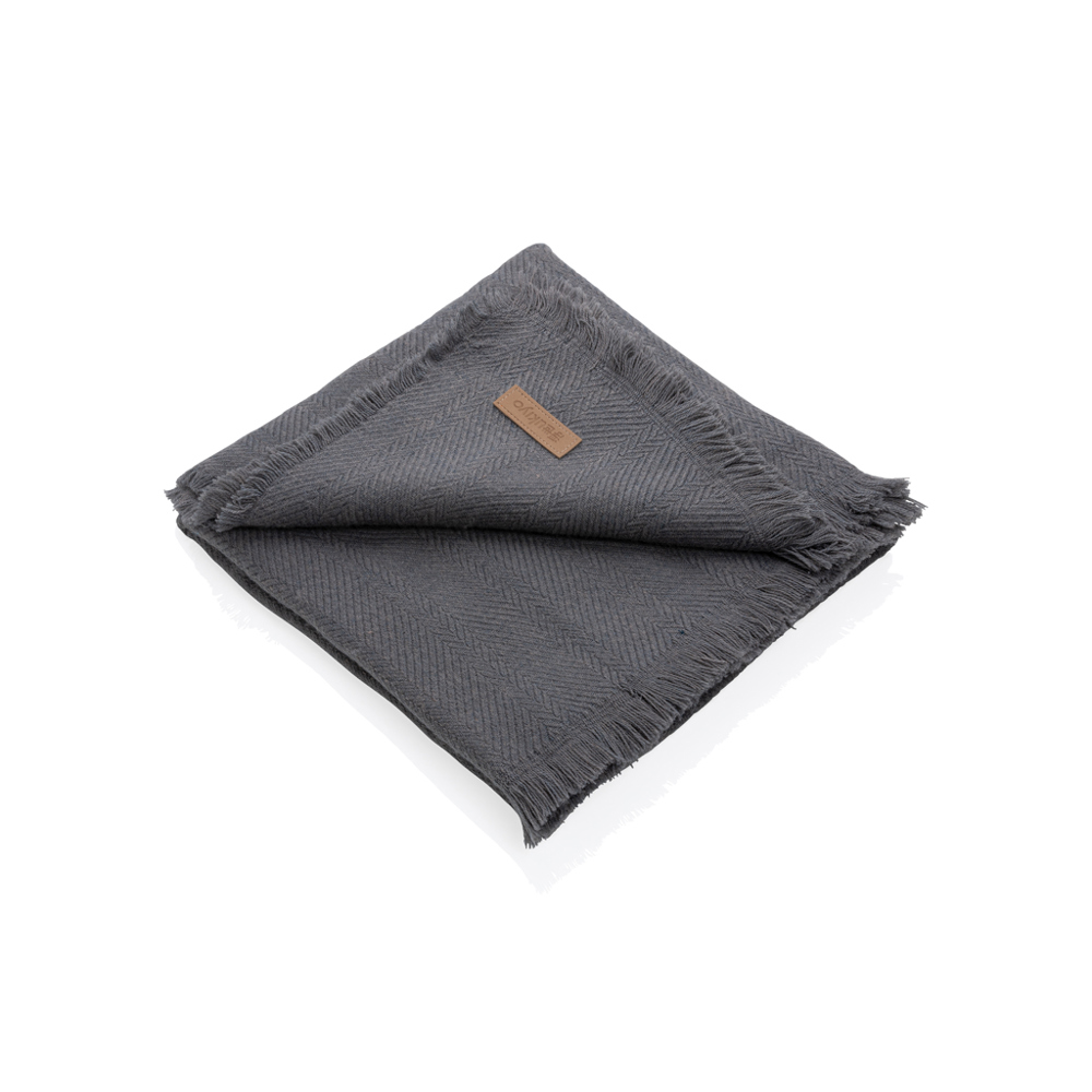 Ukiyo Aware™ Polylana® geweven deken 130x150cm - grijs (± PMS Grey)
