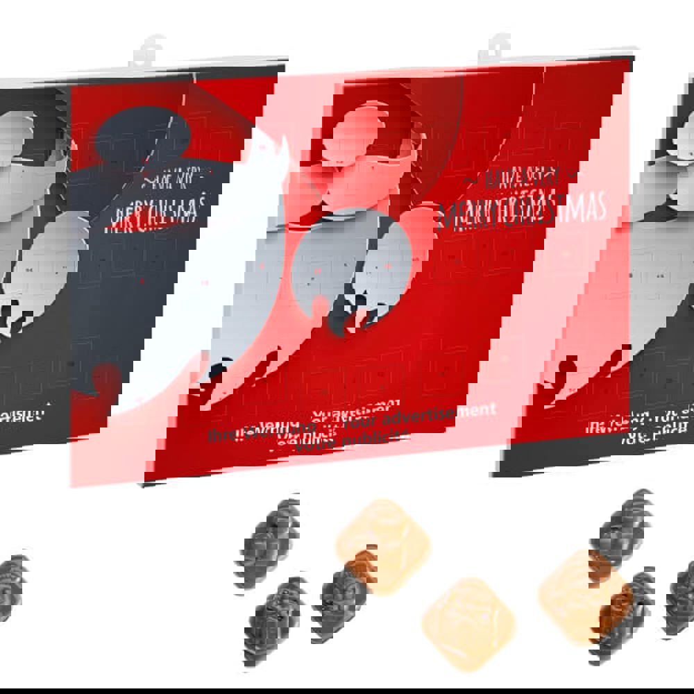 Advent calendar A4 with standard motif