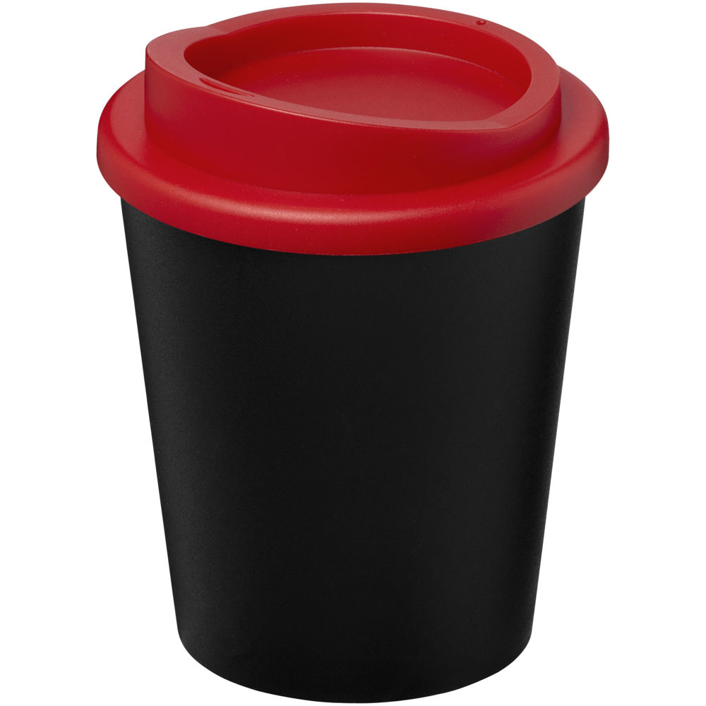 Americano® Espresso Eco 250 ml recycled tumbler - Black, Red