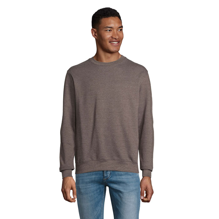 COLUMBIA - COLUMBIA UNISEX SWEAT SHIRT - Charcoal Melange