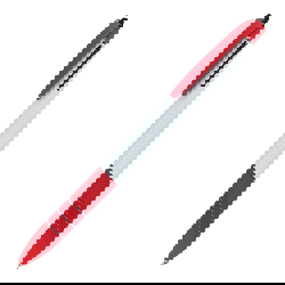 3-colour pen Berlin - White / Red